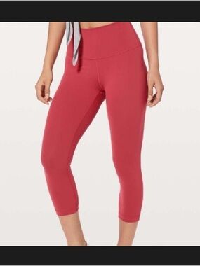 Lululemon wunder under leggings size 2